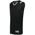 thumbnail image 1 of Holloway Sportswear 3XL Retro Basketball Jersey Black/White 224076, 1 of 5