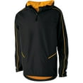 thumbnail image 1 of Holloway Sportswear 3XL Wizard Pullover Black/Light Gold 229016, 1 of 4