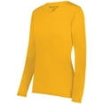 thumbnail image 1 of Holloway Sportswear 3XL Womens Momentum Long Sleeve Tee Gold 222824, 1 of 5