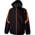 thumbnail image 1 of Holloway Sportswear 4XL Charger Jacket Black/Orange 229059, 1 of 4