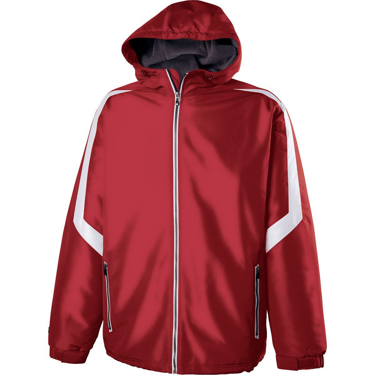 Holloway Sportswear 4XL Charger Jacket Scarlet/White 229059 - image 1 of 4