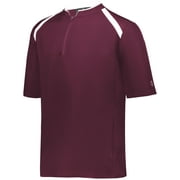 Holloway Sportswear 4XL Clubhouse Pullover Maroon/White 229581