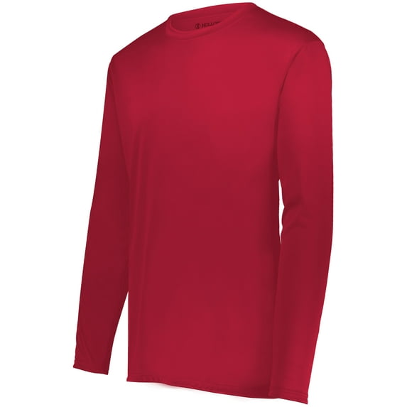 Holloway Sportswear 4XL Momentum Long Sleeve Tee Scarlet 222822