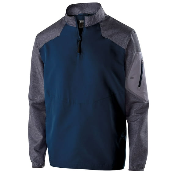 Holloway Sportswear 4XL Raider Pullover Carbon Print/Navy 229155