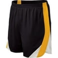 thumbnail image 1 of Holloway Sportswear L Approach Shorts Black/Light Gold/White 221041, 1 of 4