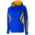 thumbnail image 1 of Holloway Sportswear L Argon Hoodie Royal/Light Gold 222533, 1 of 4