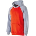 thumbnail image 1 of Holloway Sportswear L Boys BANNER HOODIE Orange/Athletic Heather 229279, 1 of 5