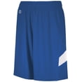 thumbnail image 1 of Holloway Sportswear L Boys Dual-Side Single Ply Basketball Shorts Royal/White 224279, 1 of 6