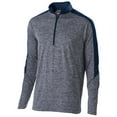 thumbnail image 1 of Holloway Sportswear L Boys ELECTRIFY 1/2 ZIP PULLOVER Navy Heather/Navy 222642, 1 of 7