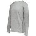thumbnail image 1 of Holloway Sportswear L Boys Electrify Coolcore® Long Sleeve Tee Athletic Grey Heather 222670, 1 of 5