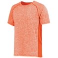 thumbnail image 1 of Holloway Sportswear L Boys Electrify Coolcore® Tee Orange Heather 222671, 1 of 5