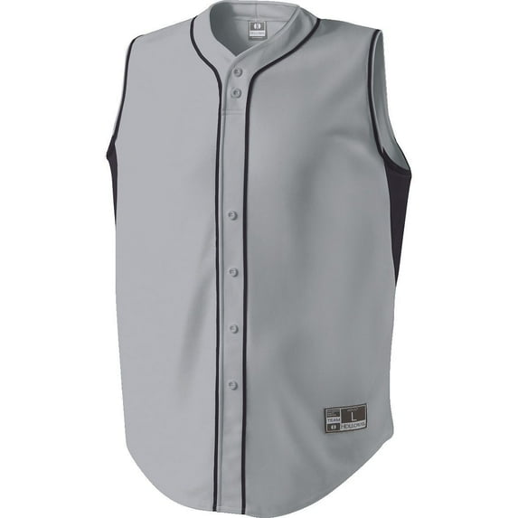 Holloway Sportswear L Boys FIERCE JERSEY Blue Grey/Black 221212