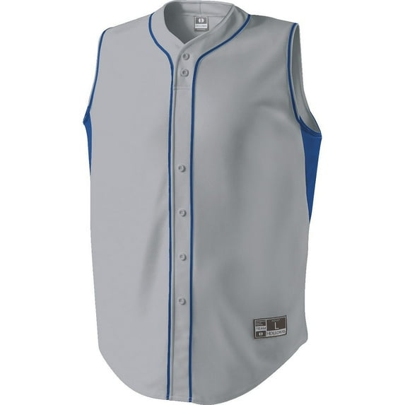 Holloway L Youth Fierce Jersey Blue Grey/Royal 221212