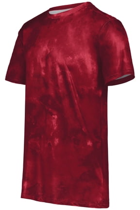 Sportswear L Boys Stock Cotton-Touch Poly Tee Scarlet Cloud Print 222696