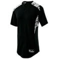 thumbnail image 1 of Holloway Sportswear L Bullpen Jersey Black/White Print 221017, 1 of 1