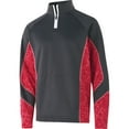 thumbnail image 1 of Holloway Sportswear L Complex Pullover Carbon/Scarlet/White 222535, 1 of 4