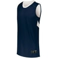 thumbnail image 1 of Holloway Sportswear L Dual-Side Single Ply Basketball Jersey Navy/White 224078, 1 of 6