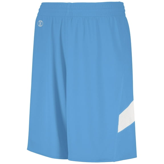 Holloway Sportswear L Dual-Side Single Ply Shorts University Blue/White 224079