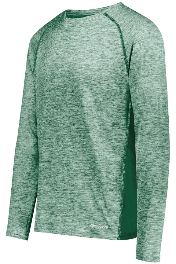 Sportswear L Electrify Coolcore® Long Sleeve Tee Dark Green Heather 222570