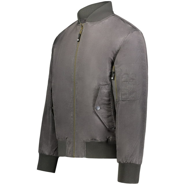Holloway Sportswear L Flight Bomber Jacket Carbon Print 229532