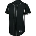thumbnail image 1 of Holloway Sportswear L Game7 Full-Button Baseball Jersey Black/White 221025, 1 of 2