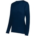 thumbnail image 1 of Holloway Sportswear L Girls Momentum Long Sleeve Tee Navy 222825, 1 of 5