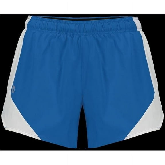 Holloway Sportswear L Girls Olympus Shorts Royal/White 229489
