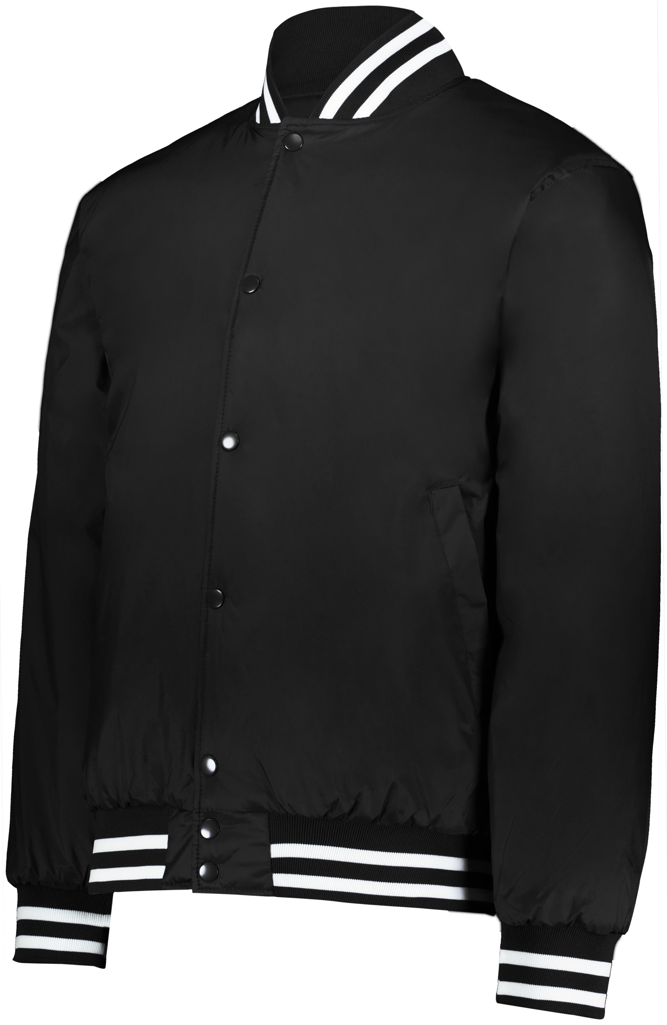 Holloway Sportswear L Heritage Jacket Black/White 229140 - image 1 of 4