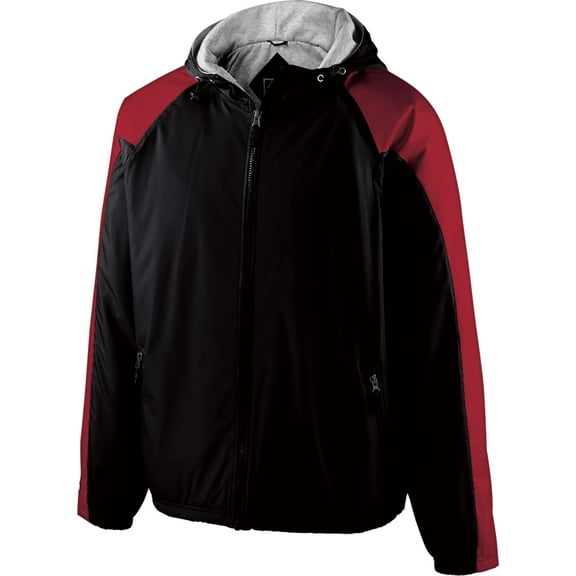 Holloway Sportswear L Homefield Jacket Black/Scarlet 229111