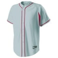 thumbnail image 1 of Holloway Sportswear L Ignite Jersey Blue Grey/Scarlet 221011, 1 of 4