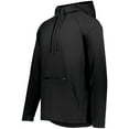thumbnail image 1 of Holloway Sportswear L Limitless 1/4 Zip Hoodie Black/Black 222584, 1 of 5