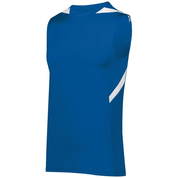 Holloway Sportswear L PR Max Compression Jersey Royal/White 221037