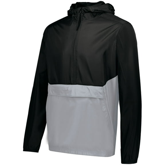 Holloway Sportswear L Pack Pullover Black/Athletic Grey 229534