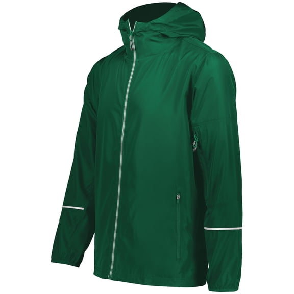Holloway Sportswear L Packable Full Zip Jacket Dark Green 229582