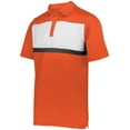 thumbnail image 1 of Holloway Sportswear L Prism Bold Polo Orange/White 222576, 1 of 5