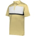 thumbnail image 1 of Holloway Sportswear L Prism Bold Polo Vegas Gold/White 222576, 1 of 5