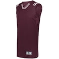 thumbnail image 1 of Holloway Sportswear L Retro Basketball Jersey Maroon/White 224076, 1 of 5