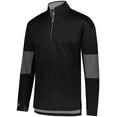 thumbnail image 1 of Holloway Sportswear L Sof-Stretch Pullover Black/Carbon 229538, 1 of 4