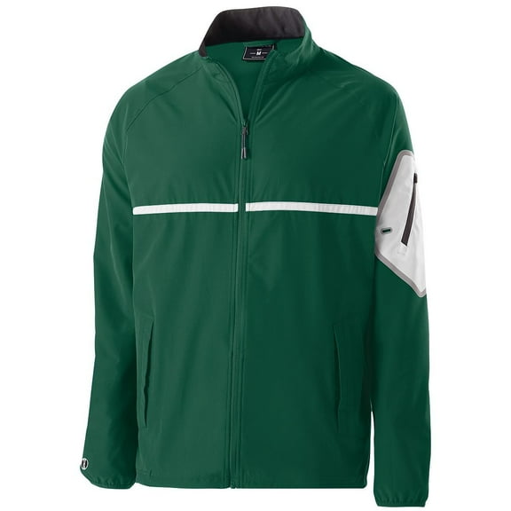 Holloway Sportswear L Weld Jacket Forest/White 229543