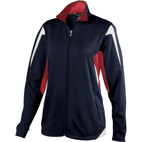 Holloway Sportswear L Womens Dedication Jacket Navy/Scarlet/White 229331