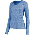 thumbnail image 1 of Holloway Sportswear L Womens Electrify Coolcore® Long Sleeve Tee Royal Heather 222770, 1 of 5