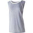 thumbnail image 1 of Holloway Sportswear L Womens GUNNER SHIRT Athletic Heather/White 229379, 1 of 4