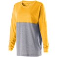 thumbnail image 1 of Holloway Sportswear L Womens LOW KEY PULLOVER Vintage Light Gold/Vintage Grey 229386, 1 of 4