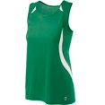 thumbnail image 1 of Holloway Sportswear L Womens SPRINT SLIM FIT SINGLET Kelly/White 221346, 1 of 1