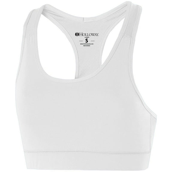 Holloway Sportswear L Womens Vent Bra White 223300