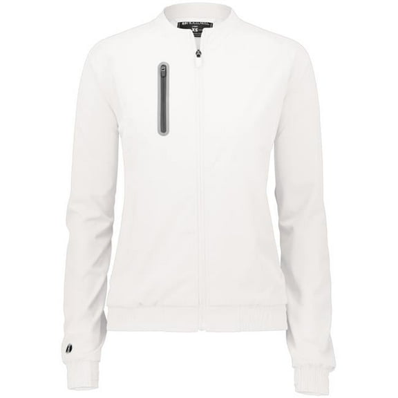 Holloway Sportswear L Womens Weld Jacket White 229743