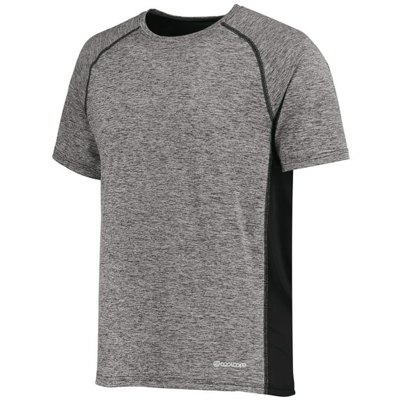 Holloway Sportswear M Boys Electrify Coolcore® Tee Black Heather 222671