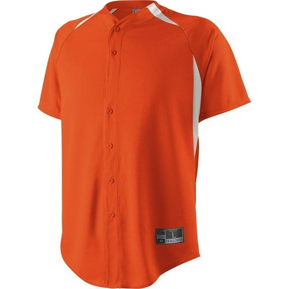 Holloway Sportswear M Boys OCTANE PIN-DOT JERSEY Orange/White 221200