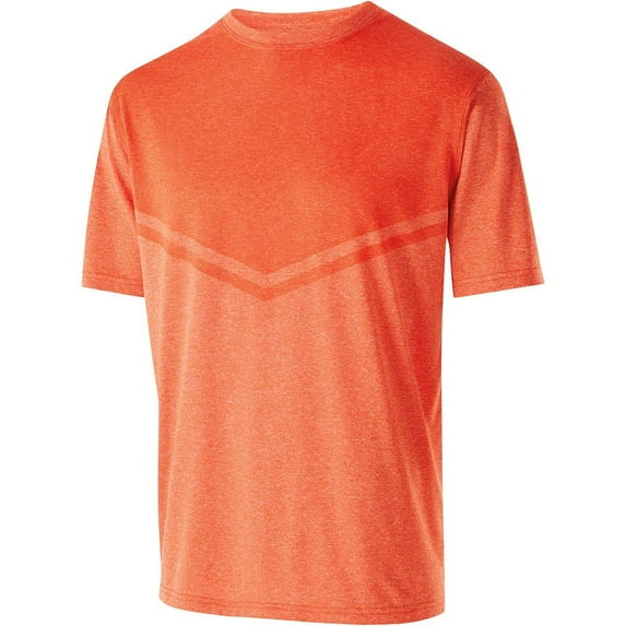Holloway Sportswear M Boys Seismic Tee Orange Heather 222637