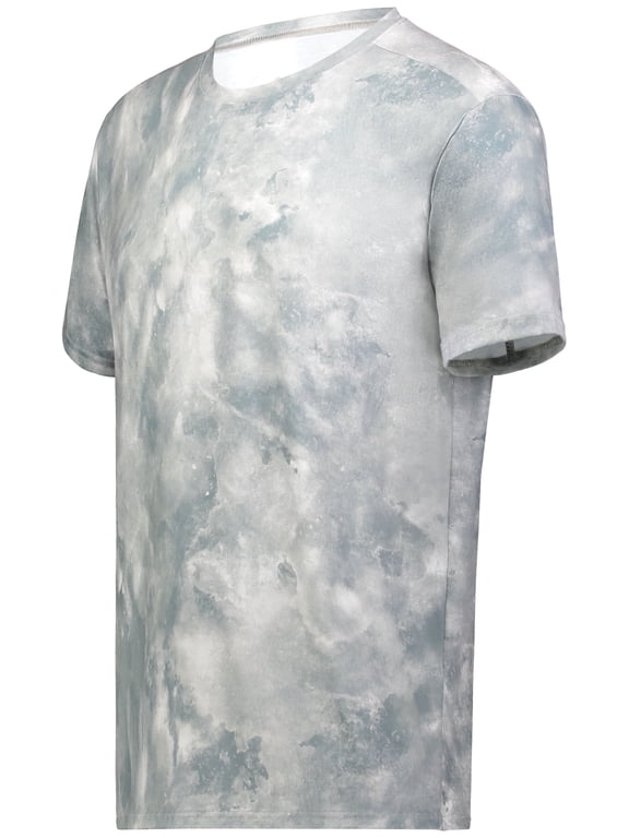 Sportswear M Boys Stock Cotton-Touch Poly Tee Silver Cloud Print 222696